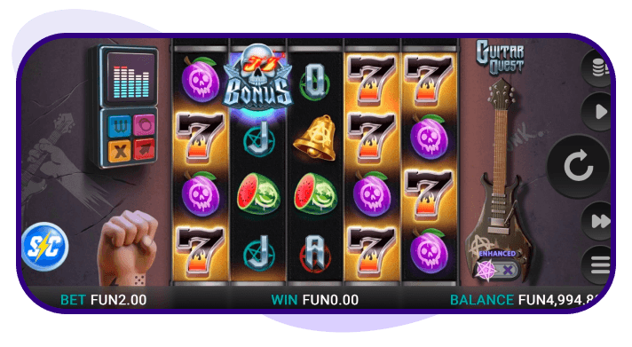 Guitar Quest bonus