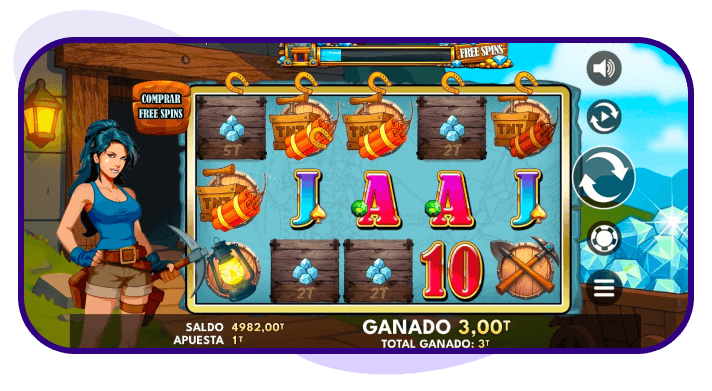 La Mina de Diamantes Explosiva bonus
