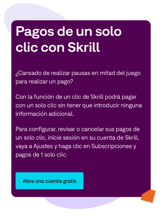 Condiciones de Skrill