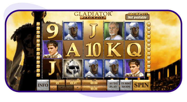 tragaperras Gladiator jackpot