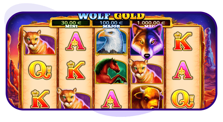 tragaperras wolf gold