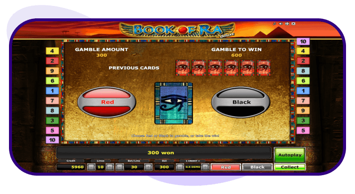 book of ra deluxe tragaperras función gamble