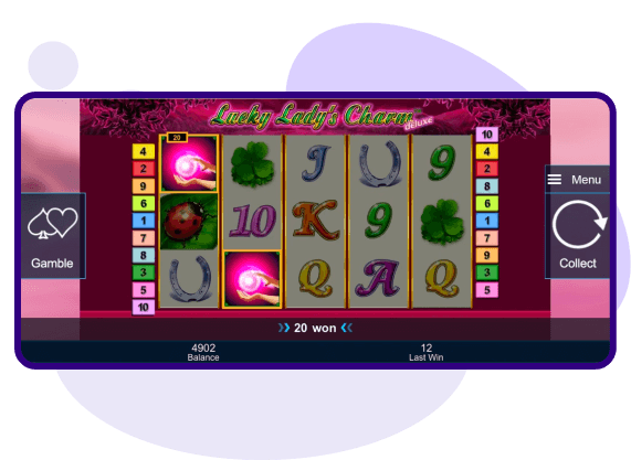 Lucky Lady's Charm Deluxe bonus 