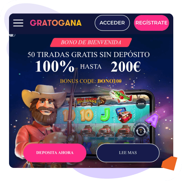 GratoGana giros gratis sin depósito y 200 euros