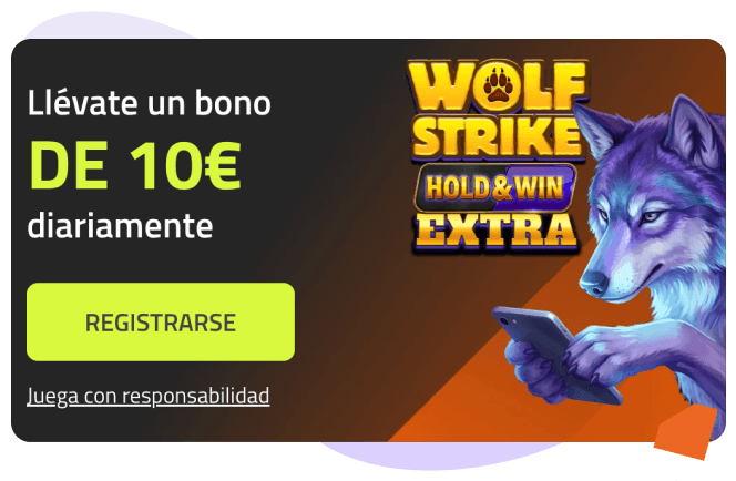 código promocional Luckia 10€ diarios