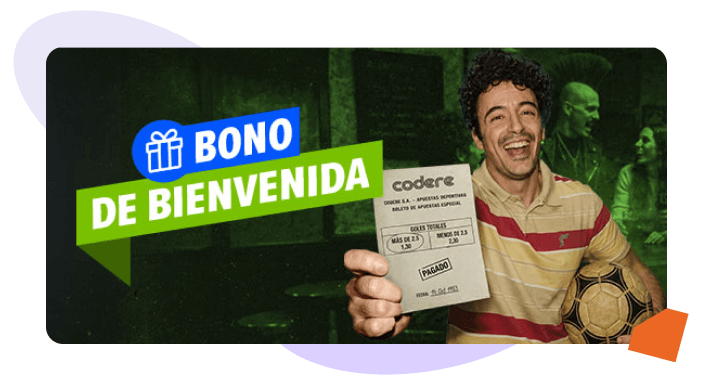 código de bono de bienvenida Codere